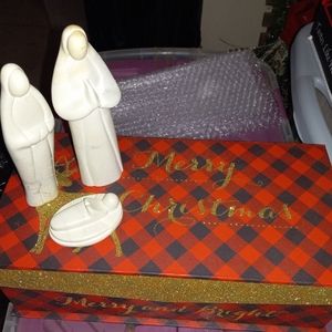 Soapstone Nativity Scene